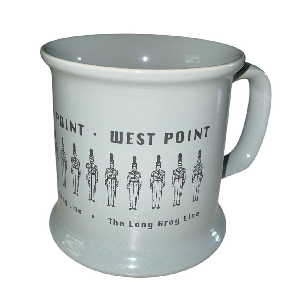 West Point 90s Long Gray Line Beverage Mug